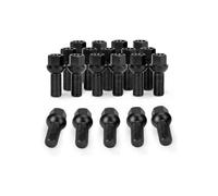 Tornillos de Rueda Compatible Con VW Para Golf 1993-2021 GTI 2006-2024 Jetta 1993-2024 Passat 1990-2022 Tiguan 2009-2024 Pernos tuerca asiento rótula M14x1.5 28 mm Longitud vástago