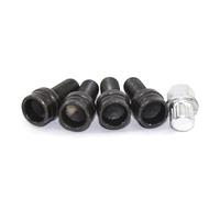 Tornillos de Rueda Compatible Con VW Para Golf 4 1998 1999 2000 2001 2002 2003 2004 2005 1 Juego De Pernos De Bloqueo De Rueda Tornillos Tuercas Pieza Modificada OEM: 1K0698137A