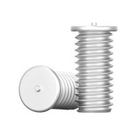 Tornillos de soldadura por puntos aluminio M3 M4 M5 M6 M8 M10 Espárragos roscados for for clavos descarga condensadores(M4x30mm 100pcs)