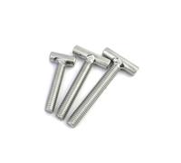 Tornillos de soldadura tipo T de acero inoxidable 304 M4-M16, pernos de clavo, tornillos de cabeza de martillo for riel de canaleta, riel de inglete(M8 (2pcs),100mm)