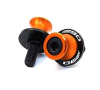 Tornillos de soporte deslizante de carrete basculante M10 for motocicleta, compatibles con 1290 Super Adventure R/S/T ADV 2015-2020 2021 2022 2023 2024(1290-Orange)