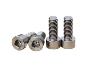 Tornillos de Titanio Puro TA2 con Rosca Macho, M2, M2.5, M3, con hexágono Interior y Tapa Lisa, de 3, 5, 6, 8, 10, 12, 15, 20, 25, 30 y 35 mm de Largo