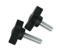 Tornillos de tuercas de mariposa de plástico y metal