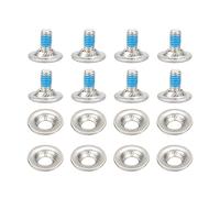 Tornillos de unión de Snowboard de acero Inoxidable, Tornillo de unión de acero Inoxidable arandela de Snowboard Tornillo Conjunto de Tornillos de Montaje de unión de Snowboard Accesorios