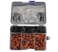 Tornillos De Zócalo Compatible Con RVF400 Para CBR250RR Para CBR400 Kit De Combinación De Tornillos Y Clips De Sujeción De Carenado CNC Para Motocicleta