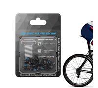 Tornillos del rotor del freno de disco,Tornillos del freno de disco | Tornillos de disco de freno de 12 piezas - Tornillos de freno de disco de acero inoxidable para viajes en carretera, ciclismo, bic