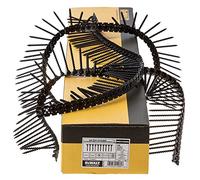 Dewalt DWF4100550 DWF4100550-Tornillos en Tira Rosca Gruesa para Paneles de Yeso PH2 3.5x55mm, Black