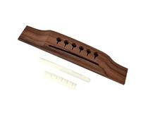 Tornillos estándar para puente de guitarra Palisander con instalación suave y larga durabilidad permanente, tacos auditivos para puente de guitarra