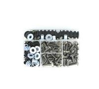Tornillos Fijación Kit De Tornillos De Carenado para Suzuki GSXR 750 GSX-R 750 1992-1995 Parabrisas Tornillos Tuercas Sujetadores Motocicleta Carrocería Tornillos(Titanio)