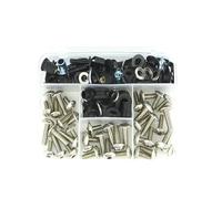 Tornillos Fijación Kit De Tornillos De Carenado para Suzuki RGV 250 VJ22 1991-1998 Parabrisas Tornillos Tuercas Sujetadores Motocicleta Carrocería Tornillos(Plata)