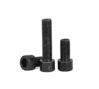 Tornillos for máquina hexagonales de rosca fina M8-M24 de acero al carbono de grado 10,9, 1-50 piezas for procesamiento de metales(M12x1.25x70 Half 10pcs)