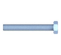 Tornillos Hexagonales De Acero Galvanizado 8 X 60 Paquete 100 Piezas Azul