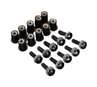 Tornillos Kit Compatible Con Suzuki Para GSXR600 Para GSXR750 Para GSX-R1000 Kit Tornillos Parabrisas Tuercas De Goma Pernos De Carenado Kit De Combinación De Pernos De Motocicleta