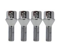 tornillos llanta Compatible con 3 Series para E21 E30 E36 1995-2012 Accesorios de aleación para automóviles Pernos de rueda Tuerca Perno M12x1.5x26