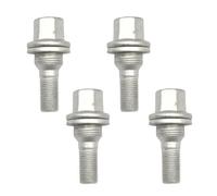 tornillos llanta Compatible con C&itroen Para Berlingo 2008- Para C2 2003- TUERCAS Y TORNILLOS DE RUEDA ASIENTO PLANO 17MM Hex