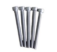 Tornillos M4 M5 M6 M8 titanio Ti TA2/GR5 longitud 8mm 10mm 15mm 20mm 25mm 30mm 40mm 50mm cabeza en forma de copa tornillos con cabeza en forma de copa tornillo completo(GR5,30MM_M8)