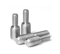 Tornillos metálicos 1-5 uds M3 M4 M5 M6 M8 M10 M12 M14 M16 M20 convertidor de Acero Inoxidable 304 Perno Reductor Adaptador de cámara Tornillo de conversión(M5x10-M10x10 5pcs)