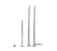 tornillos metálicos 5-300 clavos redondos alargados de acero inoxidable 304 para cemento, carpintería, paredes y hormigón (M1,6, M2, M2,2, M2,5, M3, M3,3, M4, M5, M6)(100pcs M2.2X37)