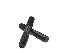 tornillos metálicos 5 pernos prisioneros de acero al carbono de grado 8.8, M16 M20, de doble rosca, sin cabeza.(80mm,M16-5pcs)