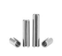 tornillos metálicos Pasadores rectos de resorte de acero inoxidable 304, 2-20 piezas, M4, M5, M6, M8, M10, pasadores cilíndricos elásticos de resorte(M4 -20pcs,16mm)