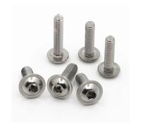 tornillos metálicos Tornillos de cabeza hexagonal con arandela y collar, de acero inoxidable 304, M3-M5, 10-20 unidades(12mm,M4 10pcs)