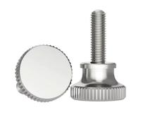 Tornillos Moleteados Tornillos moleteados de acero inoxidable 304 M2-M12, pernos apriete manual sin herramientas for reparación modelos maquinaria electrónica(M10x45(1pcs))