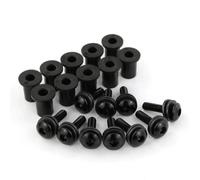 Tornillos moto Compatible Con Ducati 998 749 999 Kits Pernos Parabrisas Motocicleta Juego Tornillos Aluminio M4*16 10 Piezas Kit Pernos Carenado Motocicleta