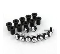 Tornillos moto Compatible Con Ducati 998 749 999 Kits Pernos Parabrisas Motocicleta Juego Tornillos Aluminio M4*16 10 Piezas Kit Pernos Carenado Motocicleta
