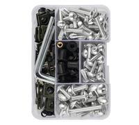 Tornillos Moto Compatible Con Ducati Para 916 Para Senna 1997-1998 Para 996 Biposto 1999-2002 Para 998 Para Matrix 2004 Kit De 190 Tornillos De Carrocería Y Pernos De Carenado