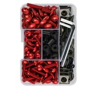 Tornillos Moto Compatible Con Ducati Para 916 Para Senna 1997-1998 Para 996 Biposto 1999-2002 Para 998 Para Matrix 2004 Kit De 190 Tornillos De Carrocería Y Pernos De Carenado