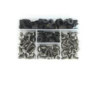 Tornillos moto Compatible Con Suzuki Para GSX-R 750 1988 1989 1990 1991 Kit De Pernos De Carenado De Motocicleta Tornillos Clips De Carenado De Acero Pernos De Cubierta(Titanium)
