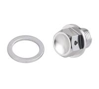 Tornillos moto Compatible Con Suzuki Para LT-Z250 2008-2015 Para LT-Z400Z 2003-2014 Para LT-Z400 2003-2014 Tornillo Tapón Drenaje Magnético Motocicleta Pernos Parabrisas Carrocería(Silver)