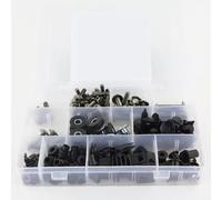 Tornillos moto Compatible Con YZF Para R6 2006 2007 Kit De Tornillos De Carenado Completo Para Motocicleta Clips De Carenado De Motocicleta Tuercas Pernos De Cubierta Lateral(Titanium)