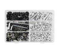 Tornillos moto Para Ninja 1000 250R 300 400 500 650 650R 253pcs Motocicleta Para M5 M6 Pernos Tornillos Arandelas Clips Carenado Para Kit De Pernos