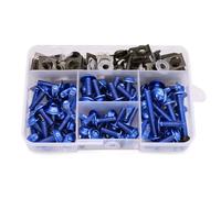 Tornillos moto Para VFR750 VFR800 VTR1000F CBR125R CBR300R 175PCS Moto Carenado Cuerpo Pernos Kit Sujetador Clips Tornillo Tuercas