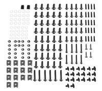 Tornillos Motocicleta Compatible con Yamaha para YZFR6 para YZFR1 para YZFR25 Kit De Tornillos De Carenado Negro Kit Sujeción para Parabrisas De Motocicleta