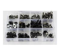 Tornillos para Carenado Kit De Pernos De Carenado para Motocicleta para Y&amaha YZF R1 2009-2014, Tornillos, Arandelas, Clips, Sujetadores Y Tuercas para Parabrisas Tuercas Y Tornillos(Titanio)