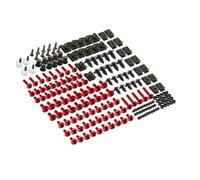 Tornillos para Carenado Motocicleta para Suzuki GSXR GSX-R 600 750 1000 GSX R 600 750 1000 K1 K2 K3 K4 K5 K6 K7 K8 K9 Tornillos Carrocería Tornillos para Pernos De Motocicleta(Rojo)