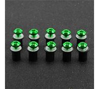 Tornillos para Carenado Tornillos Y Pernos para Motocicleta para H&Onda para CBR650R para CBR 900 929 954 RR CBX 1000 550 650 750 E F M5 Kit De Tornillos De Carenado Tuercas Y Tornillos(Verde)