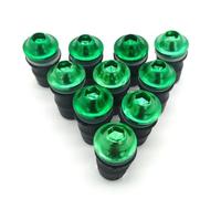 Tornillos para Carenado Tornillos Y Pernos para Motocicleta para Y&amaha R1 R6 10 Piezas Kit De Tornillos De Carenado Clip De Sujeción De Parabrisas Tuercas Y Pernos Tuercas Y Tornillos(Verde)