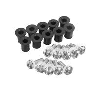 Tornillos para carrocería Compatible con Yamaha para XT600 para XT660Z para Tenere Kit De Tornillos Y Pernos para Parabrisas, Carenado, Tuercas De 5 Mm, Kit De Pernos para Motocicleta