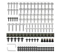 Tornillos para carrocería de motocicleta Para Boulevard M109R M109R2 BOSS M50 M90 M95 Marauder 1600 Kit De Tornillos, Tuercas Y Clips Para Carenado Motocicleta Accesorios(Silver)