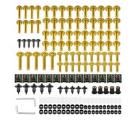 Tornillos para carrocería de motocicleta Para Boulevard M109R M109R2 BOSS M50 M90 M95 Marauder 1600 Kit De Tornillos, Tuercas Y Clips Para Carenado Motocicleta Accesorios(Gold)