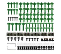 Tornillos para carrocería de motocicleta Para Boulevard M109R M109R2 BOSS M50 M90 M95 Marauder 1600 Kit De Tornillos, Tuercas Y Clips Para Carenado Motocicleta Accesorios(Green)