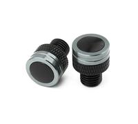 Tornillos para Espejo retrovisor de Motocicleta para Hon@&da Forza750 NSS 750 Forza NSS750 250 300 CNC Espejos De Motocicleta Tornillos Agujero Enchufe Tapas Cubierta del Espejo(F)