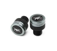 Tornillos para espejo retrovisor de motocicleta Para MV Agusta F3 675 800 Brutale 1000 Turismo Veloce RC Motocicleta M10 * 1.25 Tornillos De Aluminio Agujero Del Espejo Tapa(B)