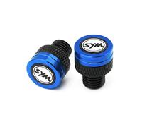 Tornillos para Espejo retrovisor de Motocicleta para SYM CRUISYM GTS 300 300i JOYMAX Z 125 250 300Motocicleta Retrovisor Agujero Enchufe Tornillos Tapas Cubierta CNC Aluminio(M)