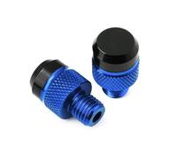 Tornillos para espejo retrovisor de motocicleta Para T-MAX TMAX 560 T Max T-Max560 TMAX560 2020 Accesorios De Moto M10*1.25 Tapones Para Orificios Espejos Tornillos Y Cubiertas(B Blue)