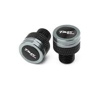 Tornillos para espejo retrovisor de motocicleta Para T-MAX TMAX 560 T Max T-Max560 TMAX560 2020 Motocicleta M10 * 1.25 Tornillos De Aluminio Tapa Tapones Agujero Del Espejo(Titanium)