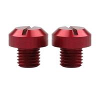 Tornillos Para Espejos De Motocicleta | Tapones Para Orificios De Espejo, 2 Piezas UniversalAsiento De Espejo Retrovisor De Motocicleta Cubierta De Tornillo Antioxidante Enchufe De Espejo Retrovisor